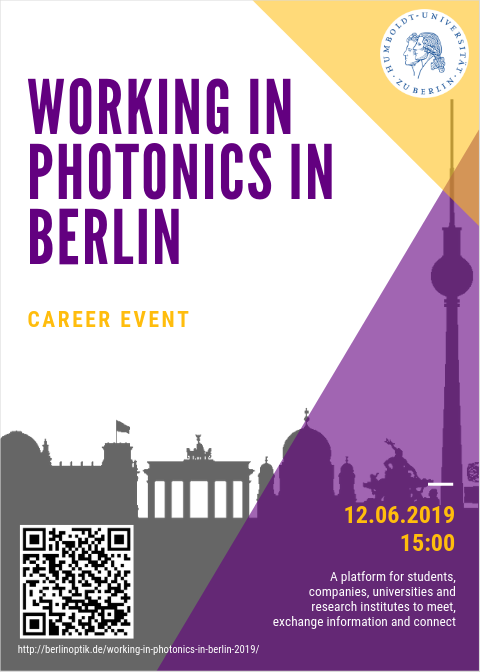 Working in Photonics in Berlin 2019